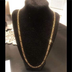 14kt Figaro Chain 18.7 grams 26 inch
